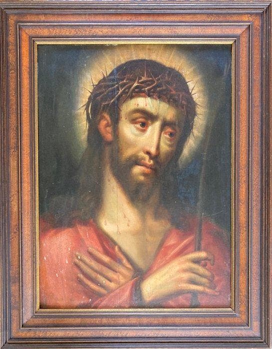 Otto Van Veen (1556-1629), Kring van - Ecce Homo, Antiquités & Art, Art | Peinture | Classique