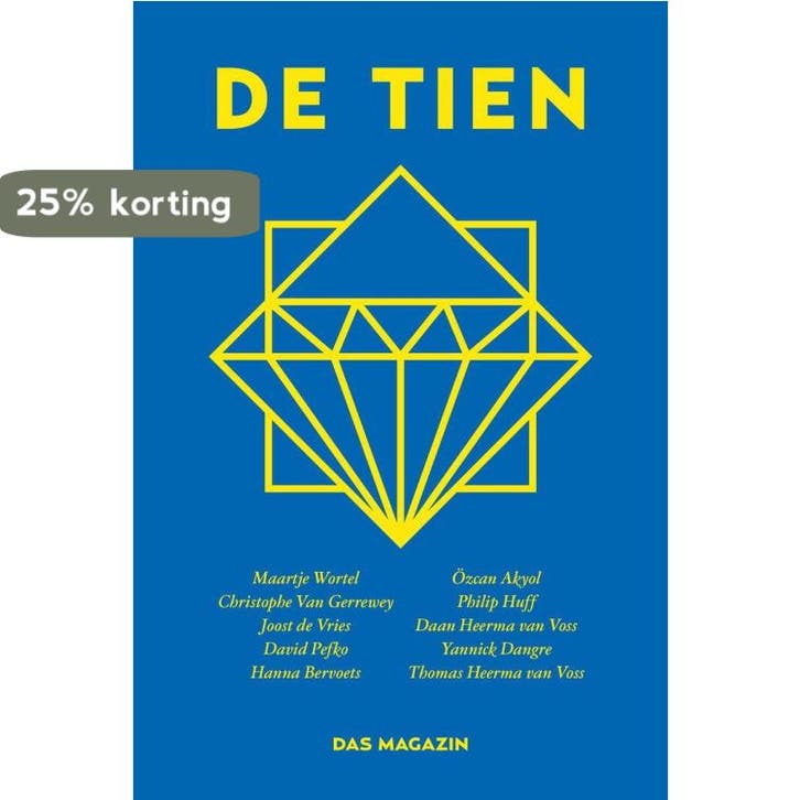 De tien 9789490950095, Boeken, Literatuur, Zo goed als nieuw, Verzenden