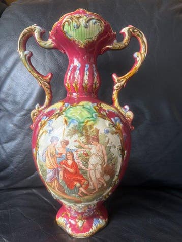 Vittoriano - Vaas - Porselein - Bloempot, Vittoriano,