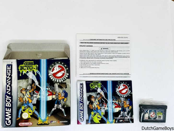 Gameboy Advance / GBA - Extreme Ghostbusters - Code Ecto-1 -, Games en Spelcomputers, Games | Nintendo Game Boy, Gebruikt, Verzenden