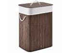 Veiling - Bamboe Wasmand Curly - 72 L - Bruin, Nieuw