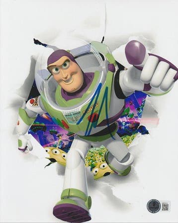 Toy Story - Signed by Tim Allen (Buzz Lightyear), Collections