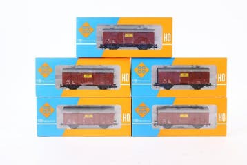 Roco H0 - 4310B - Modeltrein goederenwagon (5) - Vijf, Hobby en Vrije tijd, Nieuw
