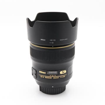 Nikon AF-S 35mm F/1.4G | Occasion, Ophalen of Verzenden