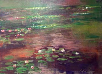 Antonio Sciacca (1957) - DApres Monet, Antiek en Kunst