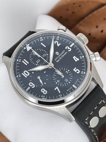 Steinhart - Nav B Chronograph II Classic A-Type - 108-1121 -, Handtassen en Accessoires, Nieuw