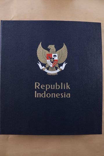 Indonesië 1983/1998 - Leeg Davo crystal/Luxe voordrukalbum +, Gestempeld