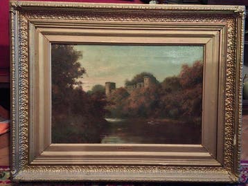 Thomas Hope McKay (1870-1930) - Bothwell Castle on the River