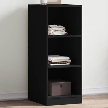 vidaXL Kledingkast 48x41x102 cm bewerkt hout zwart, Verzenden