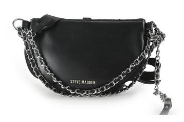 Steve Madden Schoudertas Zwart, Handtassen en Accessoires, Tassen | Damestassen, Verzenden, Zo goed als nieuw, Zwart
