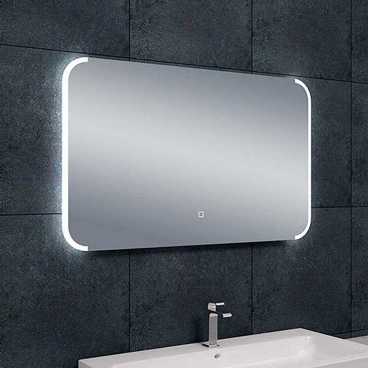 LED Spiegel 100x60cm | 15W | 2800–6400K | Dimbaar & Verwarmd, Huis en Inrichting, Woonaccessoires | Spiegels, Nieuw, Verzenden