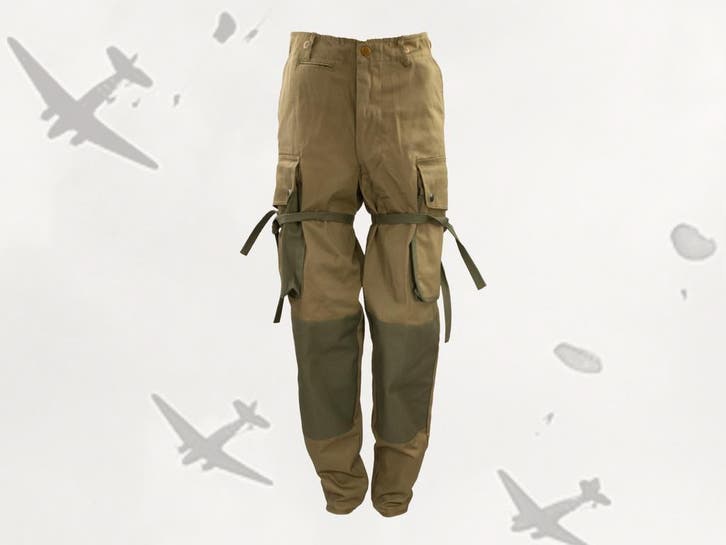 Replica van US ww2 Para field trousers M42, reenforced, Verzamelen, Militaria | Tweede Wereldoorlog, Kleding of Schoenen, Ophalen of Verzenden