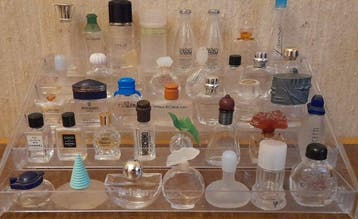 Collection thématique - Flacons de parfum miniatures vides -