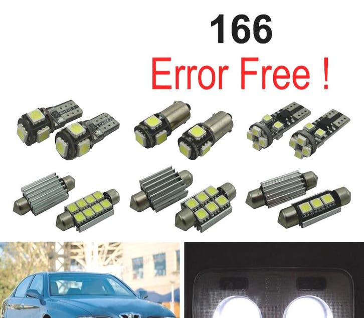 Kit 16 Ampoules Led Intérieur Pour Alfa Romeo 166 98-07, Autos : Pièces & Accessoires, Éclairage, Envoi