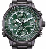 Citizen - Collezione Promaster SKY Crono Pilot Acciaio, Handtassen en Accessoires, Horloges | Heren, Nieuw