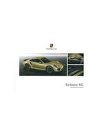 2016 PORSCHE 911 CARRERA EXCLUSIVE HARDCOVER BROCHURE NEDE.., Ophalen of Verzenden, Nieuw