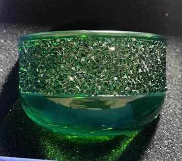 Swarovski - Figure - Shimmer Tea Light Green - 5108880 - Box