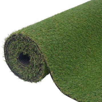 vidaXL Kunstgras 1x10 m/20 mm groen, Verzenden, Nieuw