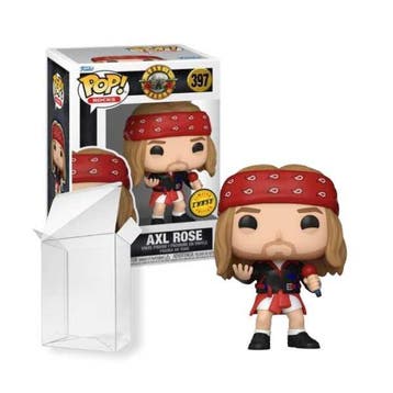 Funko POP! Rocks: Guns N Roses - Axl Rose CHASE #397, Verzamelen, Verzenden, Nieuw