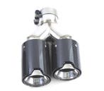 EMBOUT DÉCHAPPEMENT DROIT BMW LOOK M PERFORMANCE CHROMÉ CAR, Autos : Pièces & Accessoires, Systèmes d'échappement, Verzenden