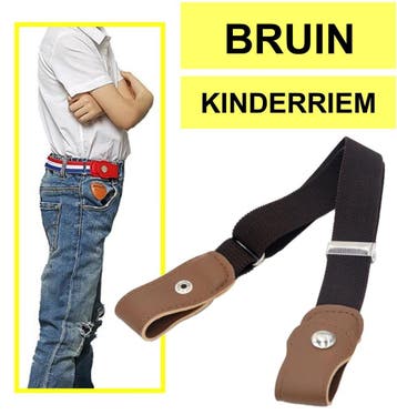Fako Fashion - Kinderriem Zonder Gesp - Gespvrije Riem, Verzenden, Nieuw