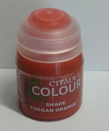 Fuegan Orange new formula Shade Paint 18 Ml (Warhammer, Ophalen of Verzenden, Nieuw