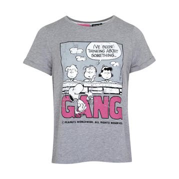 Frogbox • grijs Snoopy gang t-shirt • 36, Vêtements | Femmes, Verzenden