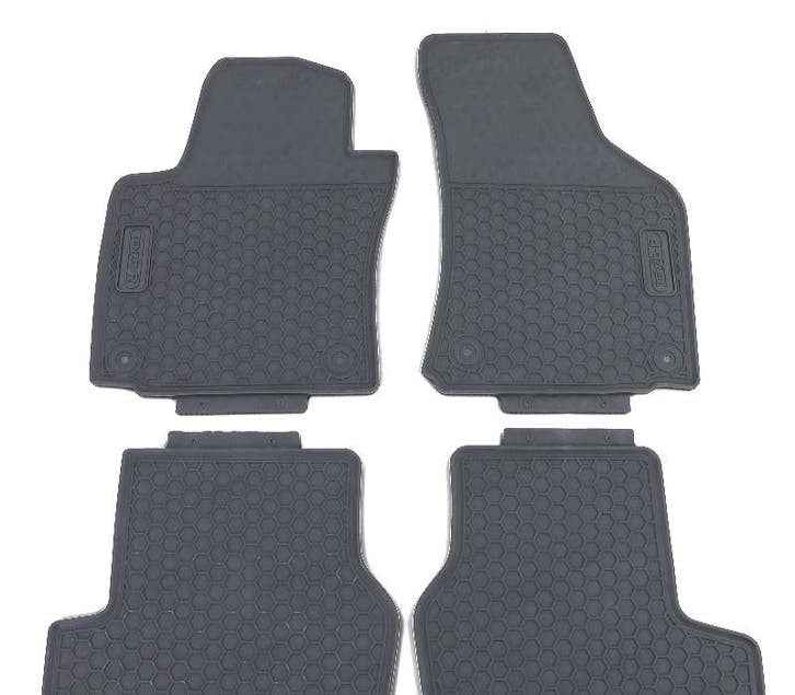 TAPIS EN CAOUTCHOUC POUR VOLKSWAGEN VW GOLF 5 03-09 4 UNITÉS, Auto diversen, Automatten, Verzenden