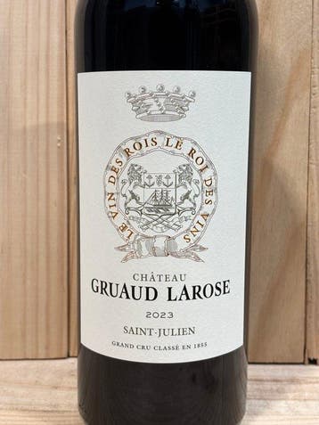 2023 Château Gruaud-Larose - Saint-Julien 2ème Grand Cru, Nieuw
