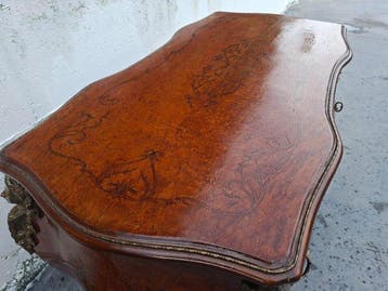 Bureau - Hout, Brons