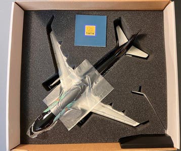 Brussels Airlines / Moulinsart - Tintin - Maquette avion, Boeken, Strips | Comics, Nieuw