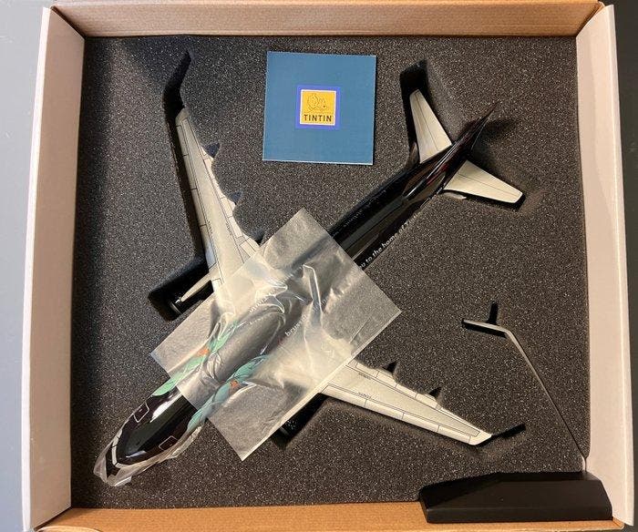 Brussels Airlines / Moulinsart - Tintin - Maquette avion, Boeken, Strips | Comics