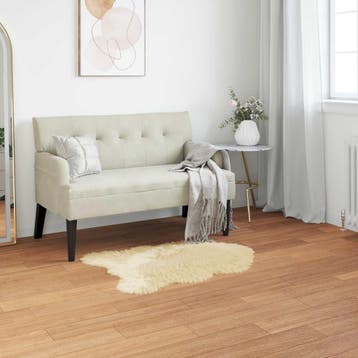 vidaXL Tapijt van imitatie schapenvacht TAFALLA Crèmekleurig, Verzenden, Nieuw