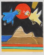 Corneille (1922-2010) - Vogels en zon