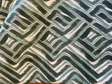 Elegante stof, geometrische abstracte Pop Art-collectie in
