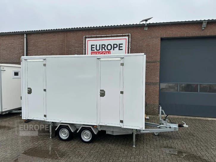 GLOBAL Vacuum toiletwagen met interne tanks GLOBAL KWALITEIT, Autos : Divers, Remorques, Enlèvement