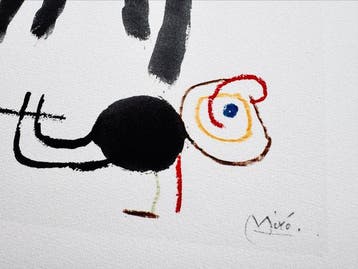 Joan Miro (1893-1983) - Enfance DUbu (1972) Tav.20