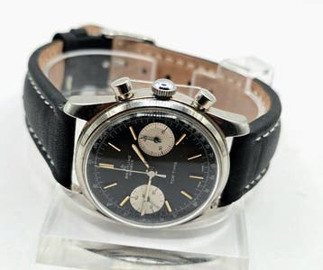 Breitling - Stahl Chronograph - Kaliber Venus 175 - Panda, Nieuw