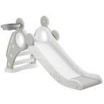 tectake Kinderglijbaan Joy, met basketbalring, inklapbaar -, Verzenden, Nieuw