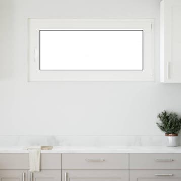 vidaXL Kantel- en Draai Kelderraam RISOR 120 x 60 cm PVC en, Doe-het-zelf en Bouw, Raamkozijnen en Schuifdeuren, Verzenden, Nieuw