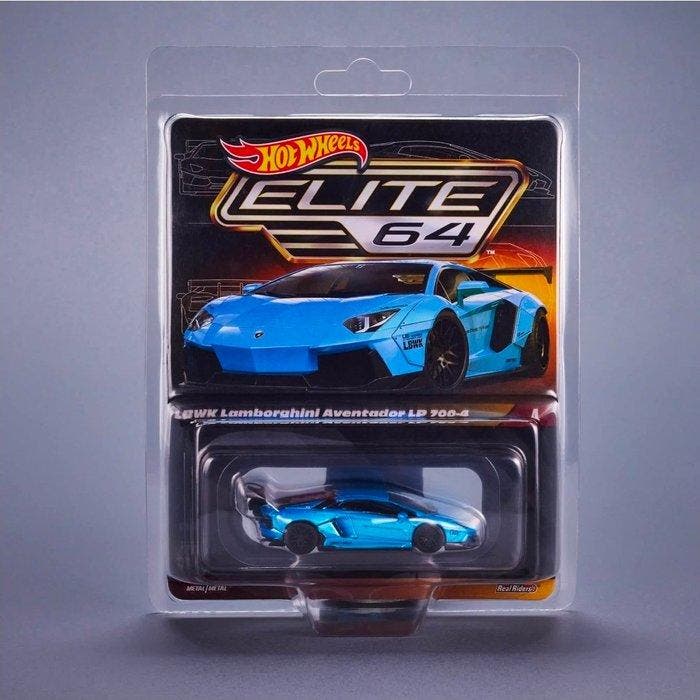Hot Wheels, Mattel 1:64 - Modelauto (2) - Hot Wheels Elite, Hobby en Vrije tijd, Modelauto's | 1:5 tot 1:12