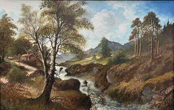 Europese school (XX) - “Quietude in Verdant Verse”
