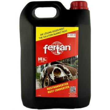 Fertan Roest omvormer 5 liter (PAINT EN NON PAINT), Verzenden