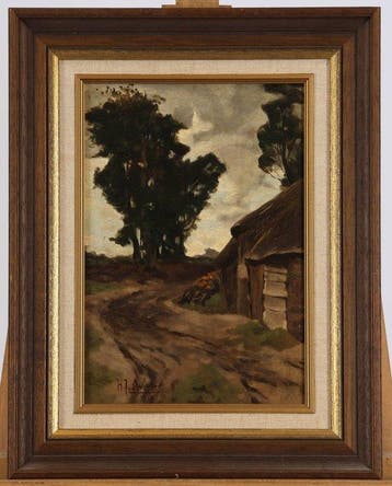 Herman van der Weele (1852-1930) - Schaapskooi