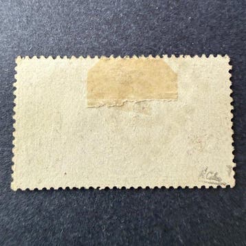 Frankrijk - Yvert 33 Napoléon 5fr paars/grijs, Gestempeld