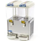 Gekoelde Drankendispenser | Wit/RVS | 2x 18L | +7°C/+12°C |, Verzenden, Nieuw in verpakking