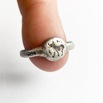 Zijderoute, Centraal-Aziatisch Zilver Ring met