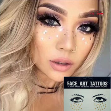 Face Art Tattoos Sproet 11: Gouden Hartjes, Verzenden, Nieuw