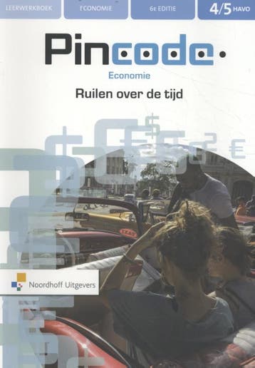 4-5 havo economie / Pincode / leerwerkboek 9789001879266, Verzenden, Chantal van Arkel