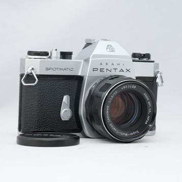 Pentax Spotmatic SP II + SMC Takumar 1,8/55mm | Appareil, TV, Hi-fi & Vidéo, Appareils photo analogiques